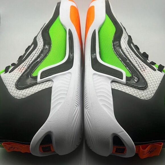 Nike Jordan Tatum 1 White | Orange| Black Home Team DZ3324 108 NWB Men Size 10.5 - Picture 5 of 13